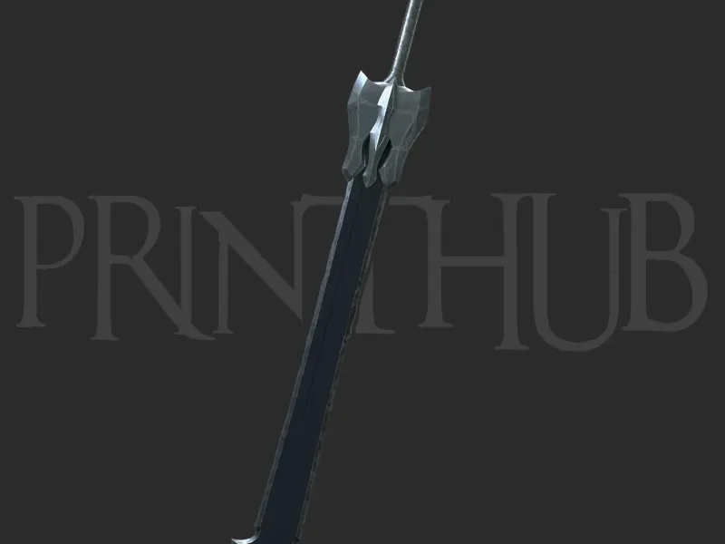 Momonga Sword from Overlord - Fan Art for cosplay STL