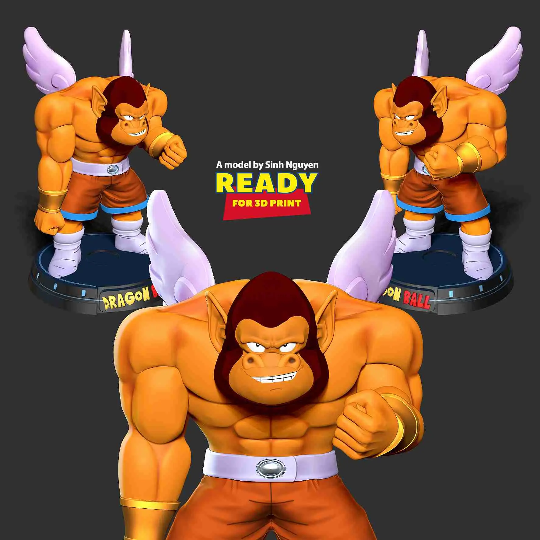 Gorilla - Fanart di Dragon Ball Z