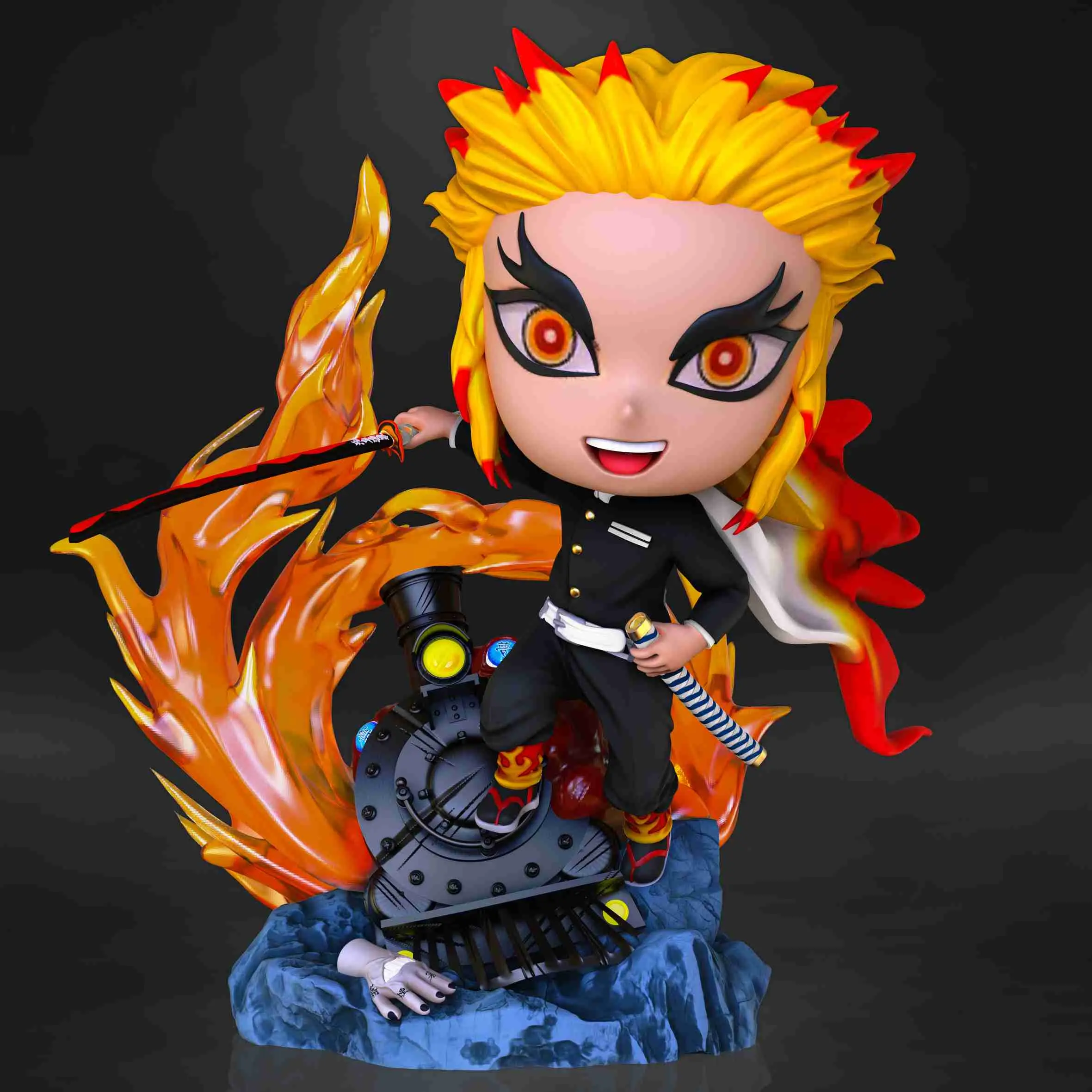 STILE NENDOROID DI KYOJURO RENGOKU - FAN ART