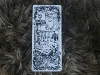 Christmas Baking Family Bookmark