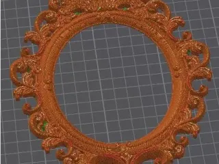 Baroque frame