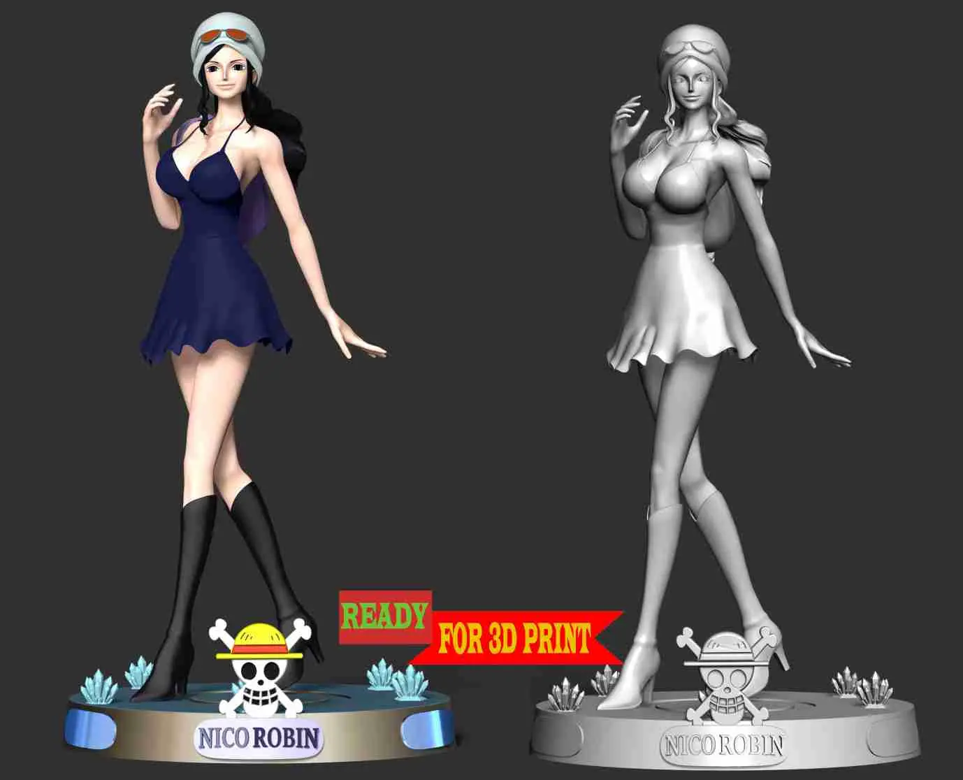 Nico Robin - One Piece | 3D models download | Creality Cloud