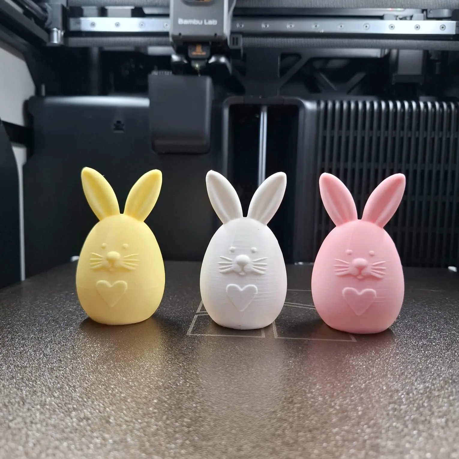 Cute Bunny Egg – Pastel Color Edition