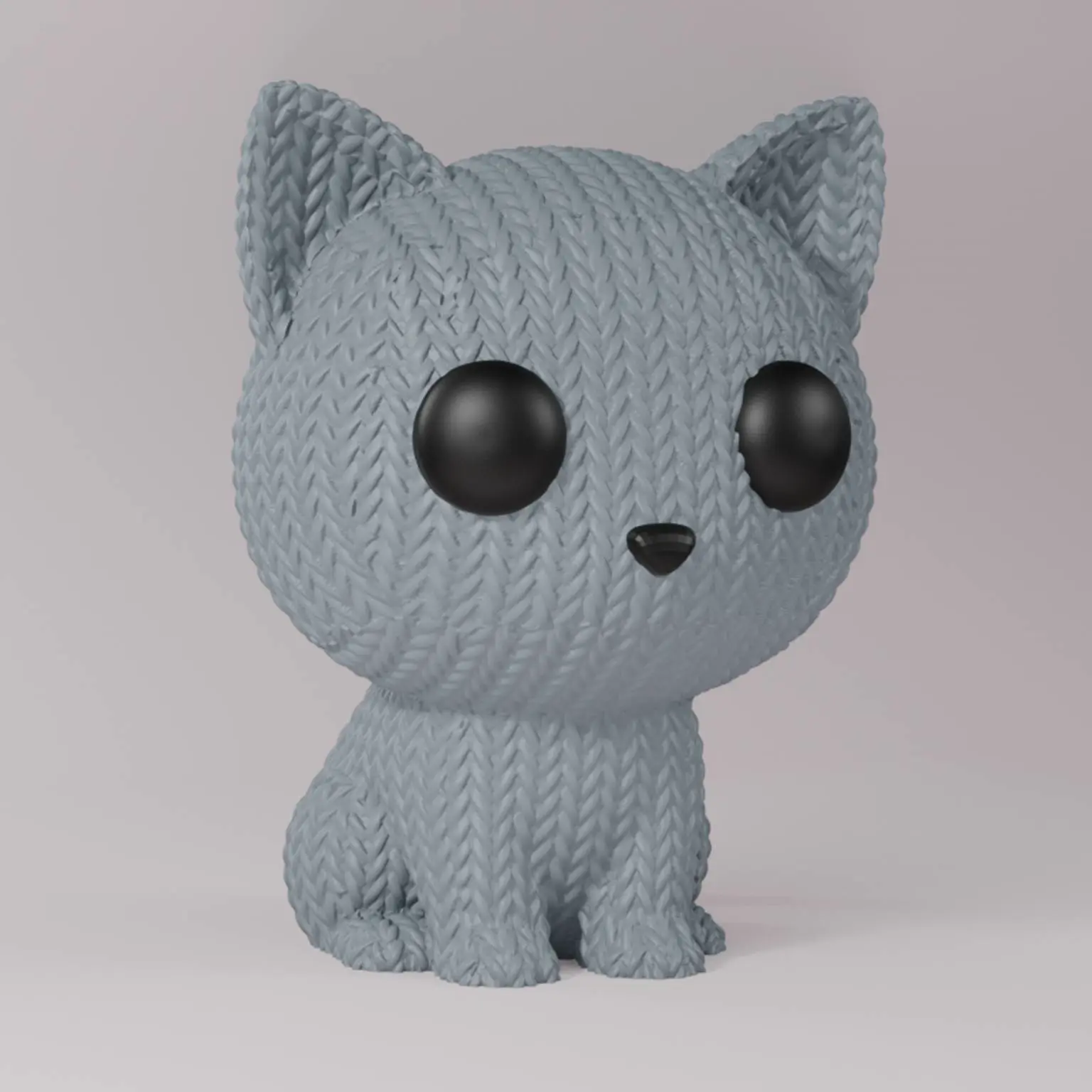 KNITTED CAT