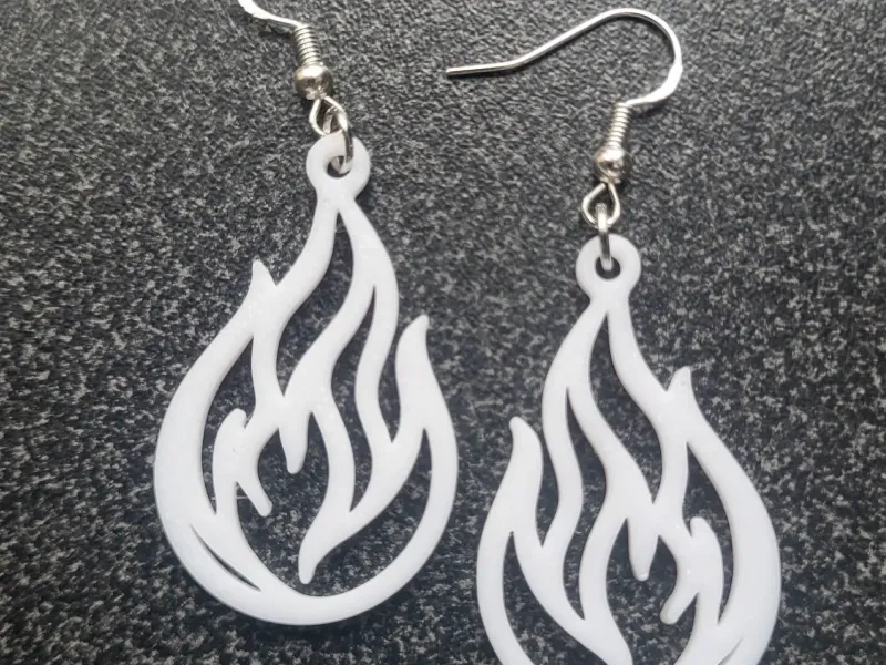 Earrings - 024 - Easy Print - Free