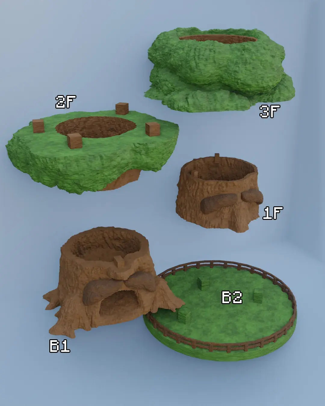 TORRE DE DADOS - ÁRBOL DEKU