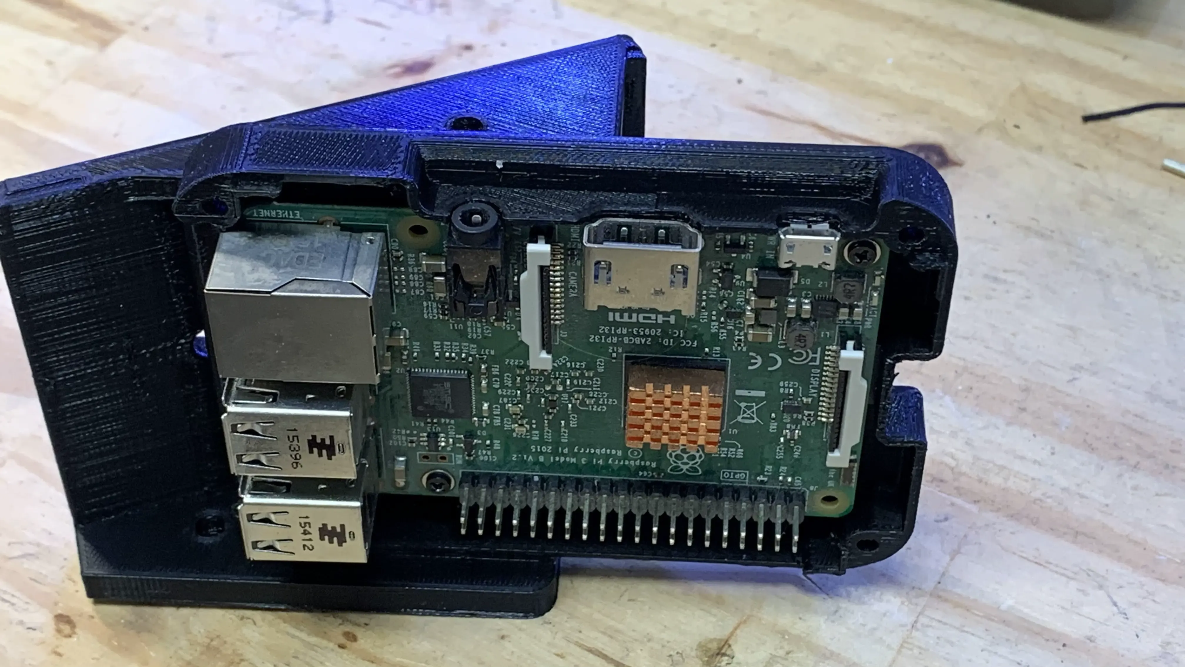 Raspberry Pi Under Stock Display-Ender3 S1