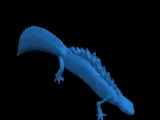Crested newt (тритон гребенчатый)-0