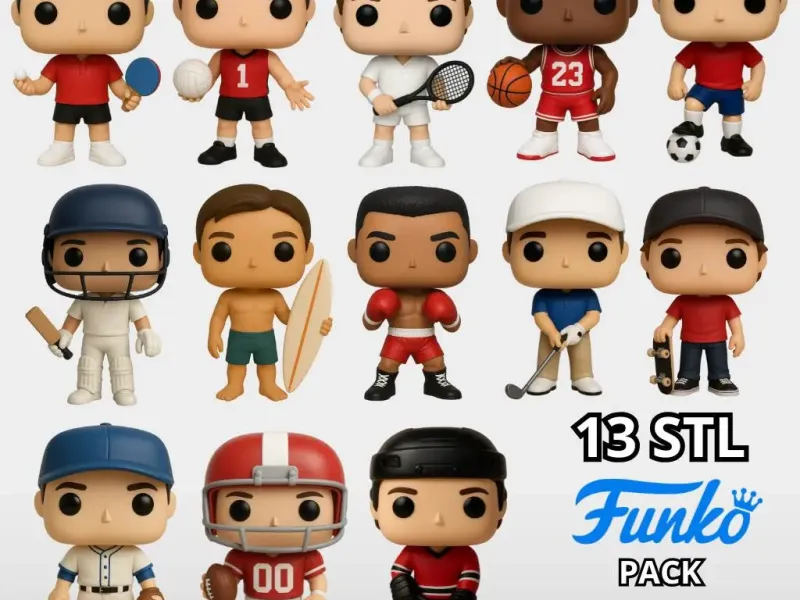 Pack Sports Funko Pop - Male
