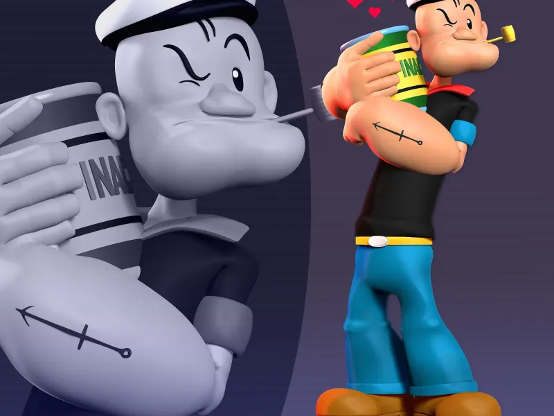 Popeye likes Spinach