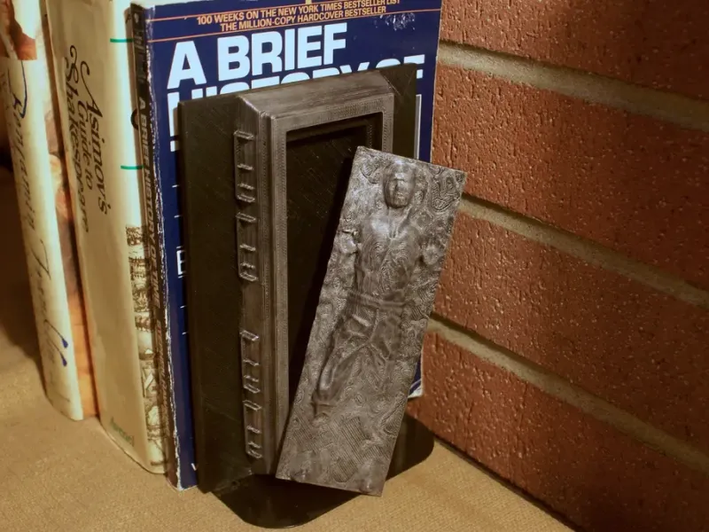 Han Solo in Carboniet - Verborgen doos en boekensteun