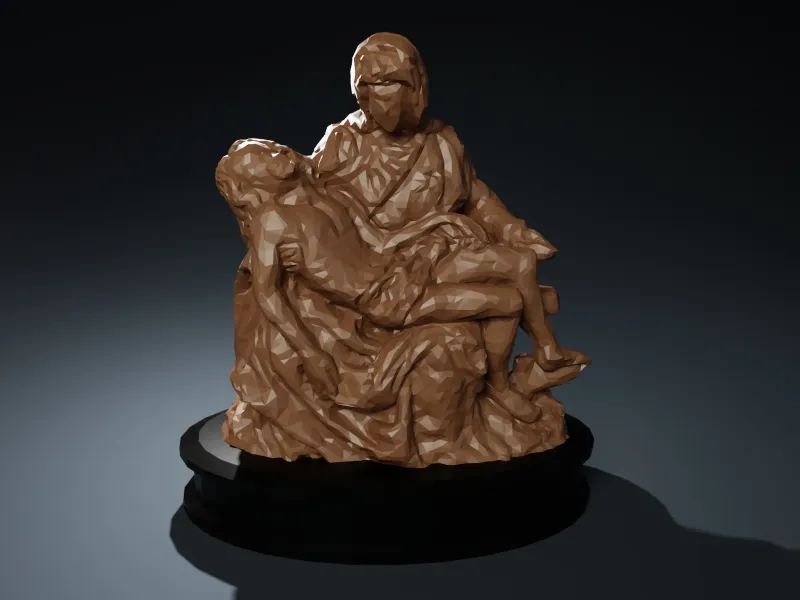 Madonna della Pietà (La Pietà de MichelAngelo)