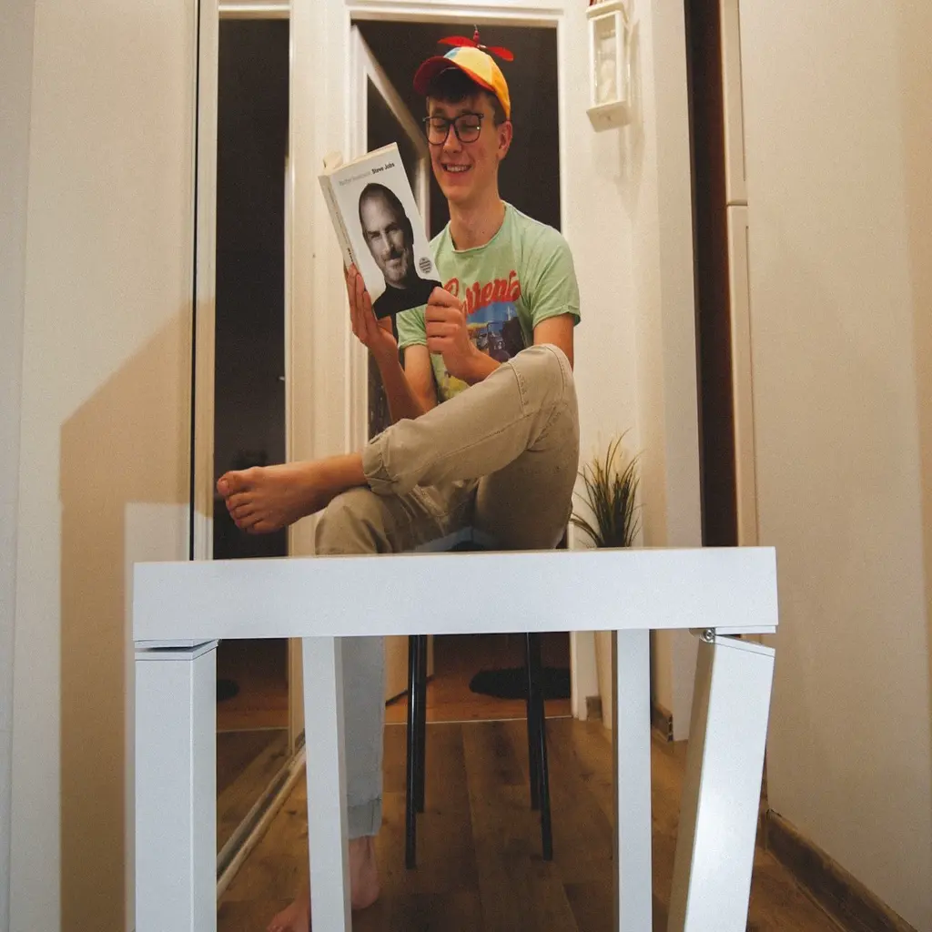 Ikea Lack Con Patas Plegables - Sistema de bisagras