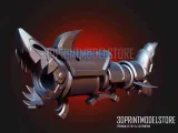 League of Legends LOL Jinx Fishbones Cosplay Weapon-1