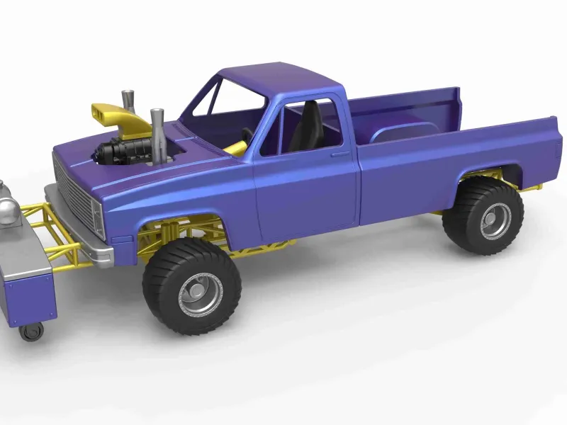 Camión tractor 4x4 Escala 1:25