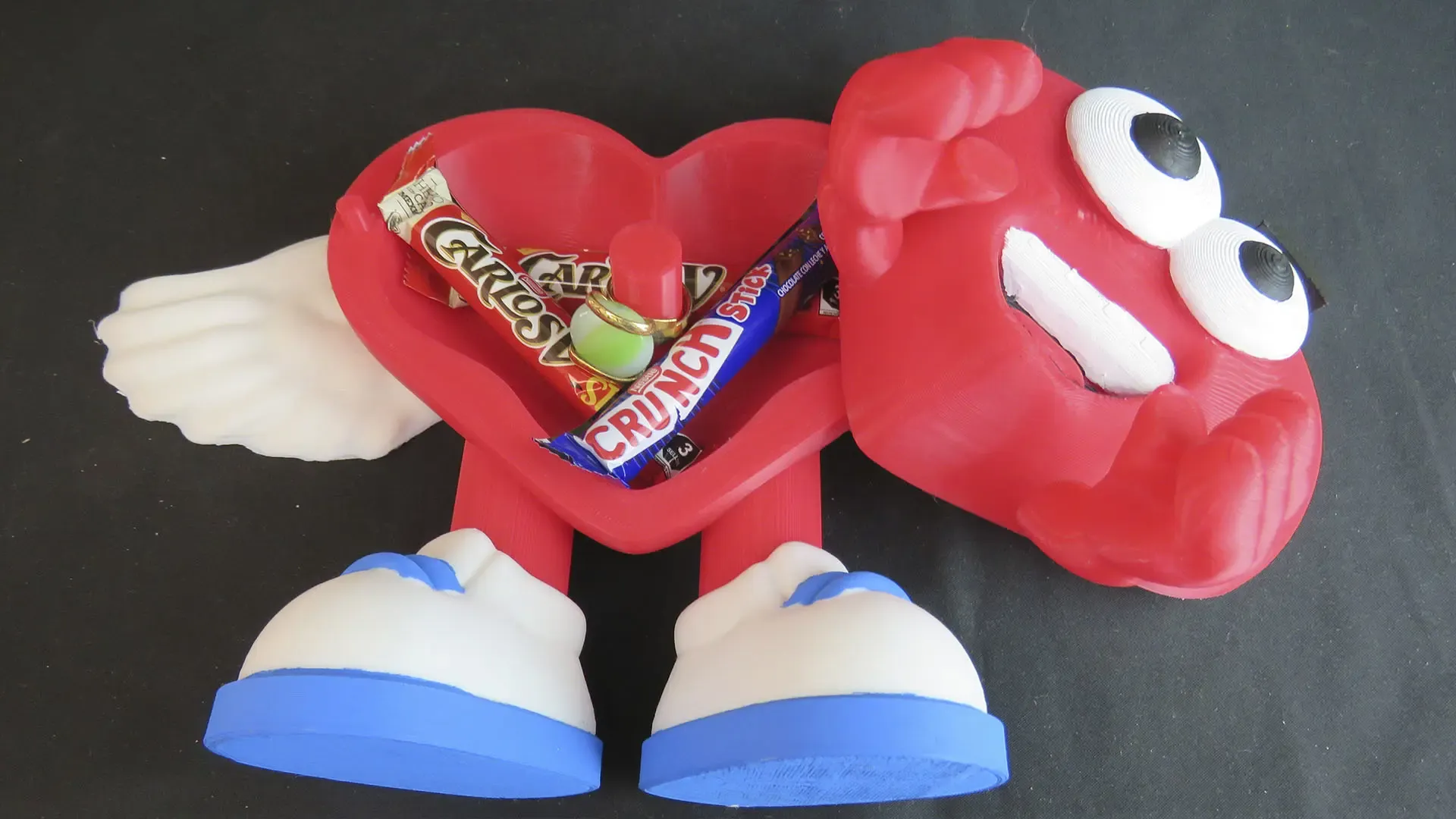 HEART RING BOX, CANDY BOX AND FRAME