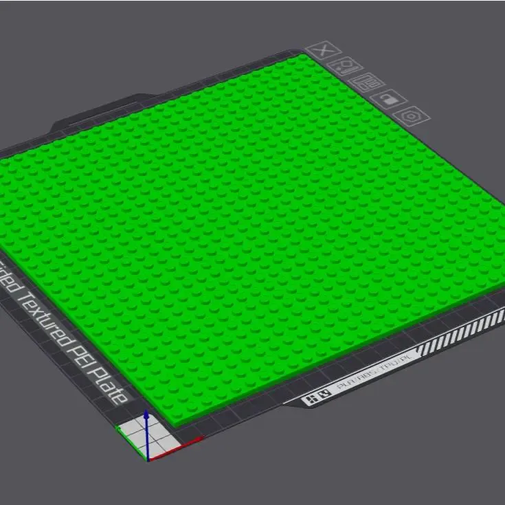 Lego baseplate 231mm X 231mm