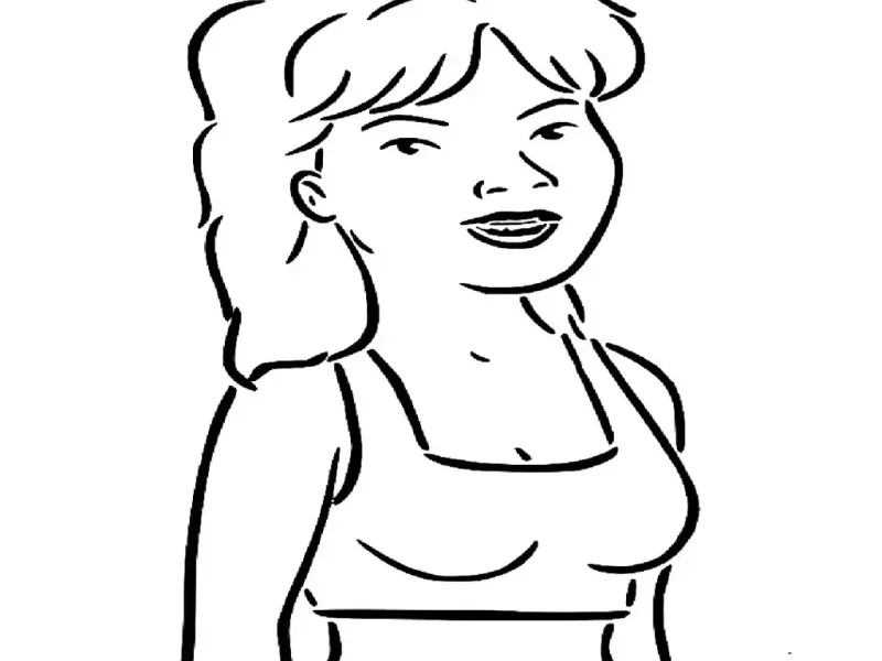 Luanne Platter stencil
