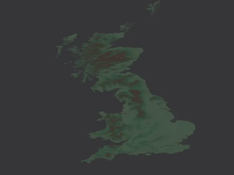 Authorities of Great Britain. 3D Map puzzle (174-piece)