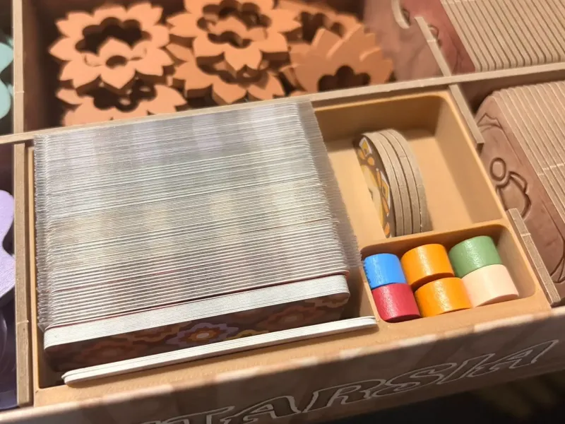 Intarsia Board Game Mini Insert – Brazilian Version