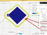 Earring(cura top pattern:concentric)-2