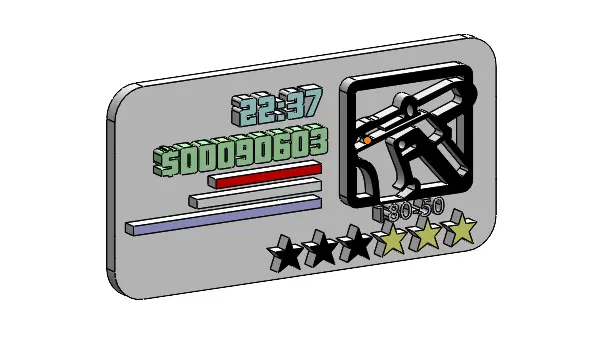 GTA HEADS UP DISPLAY