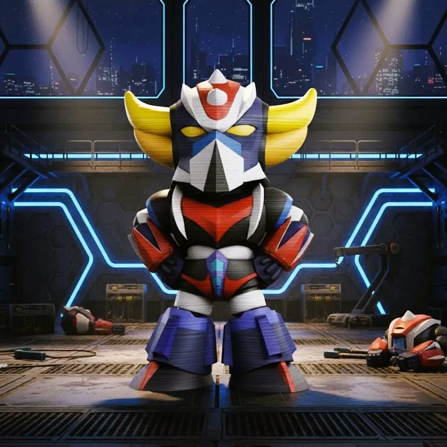 Goldrake - Chibi Robot Figurine