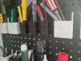Shelf Version Pegboard Storage Boxes and Hooks-4