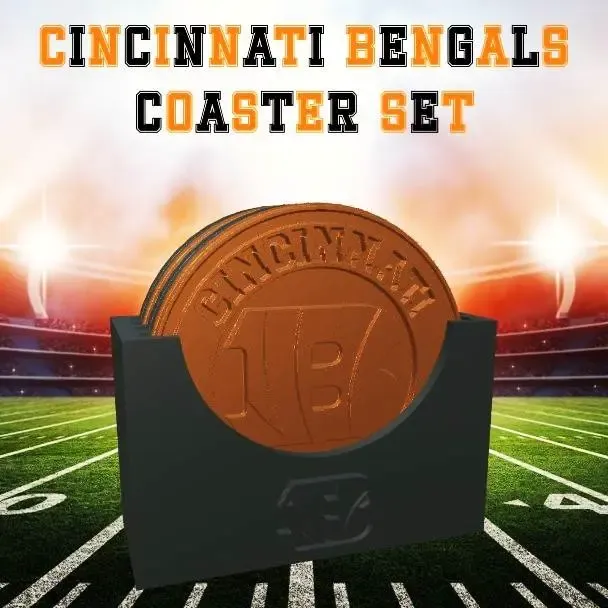 Cincinnati Bengals Coaster Set (NFL)