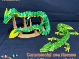 Flexi Leaf Dragon (Print-in-place)-2