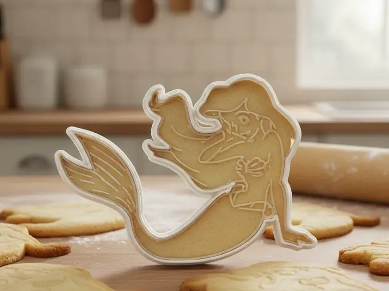 Ariel mermaid Cookie Cutter