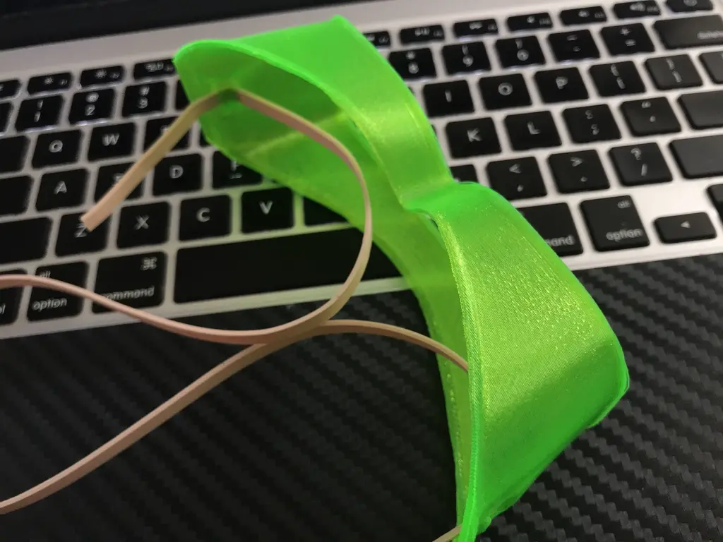 Flexible Goggles Optimised for 3DP [Print on Transparent Fil