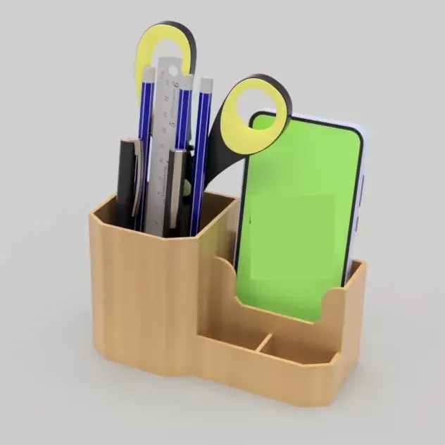 Pencil Stand with Mobile Holder