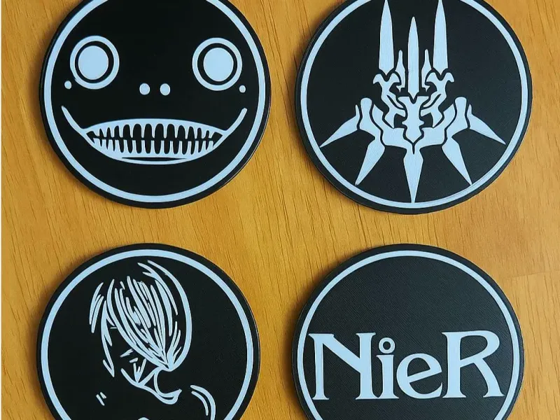Nier Automata Coasters