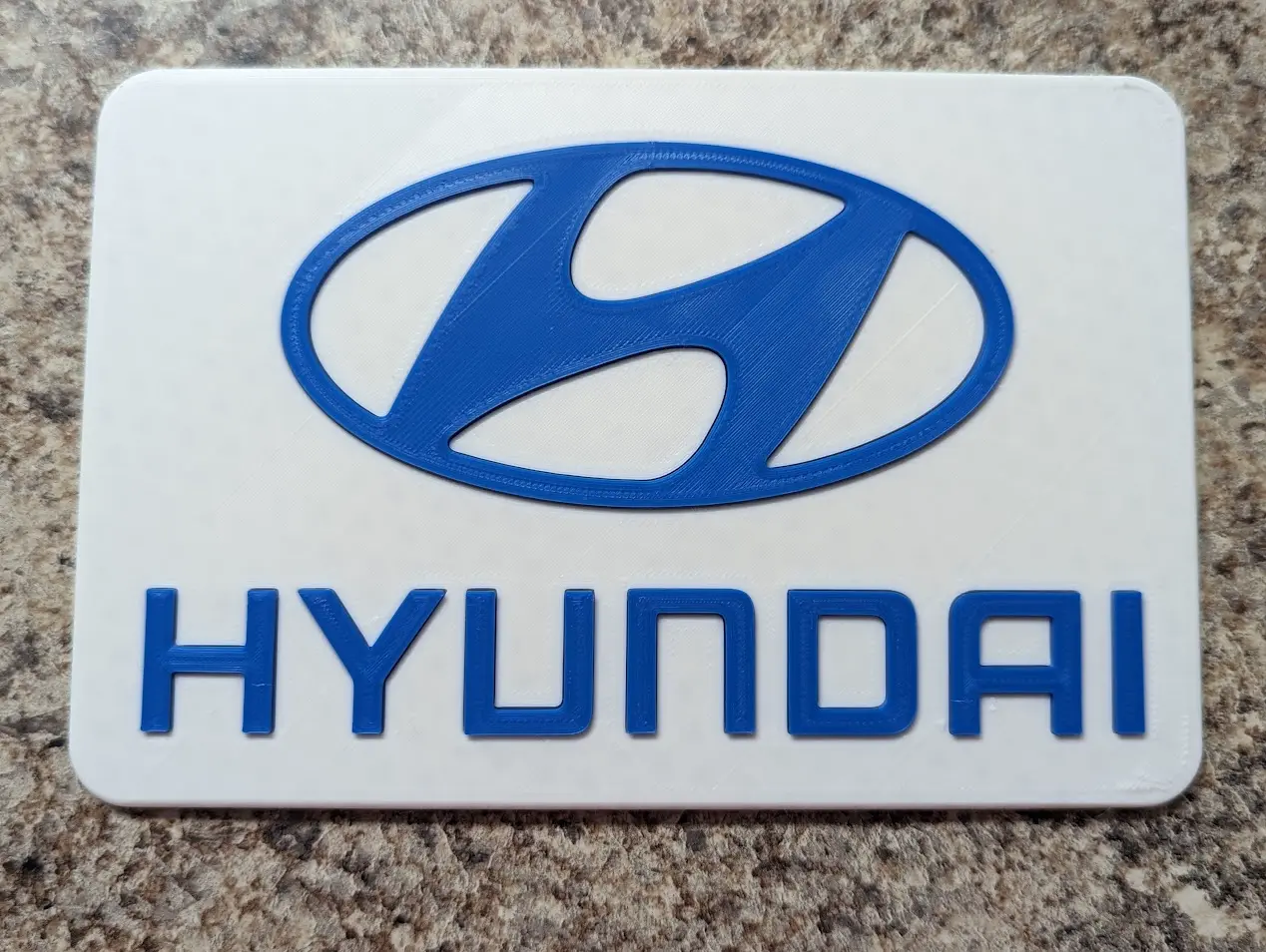 Hyundai Sign / Plaque | 3D models download | Creality Cloud