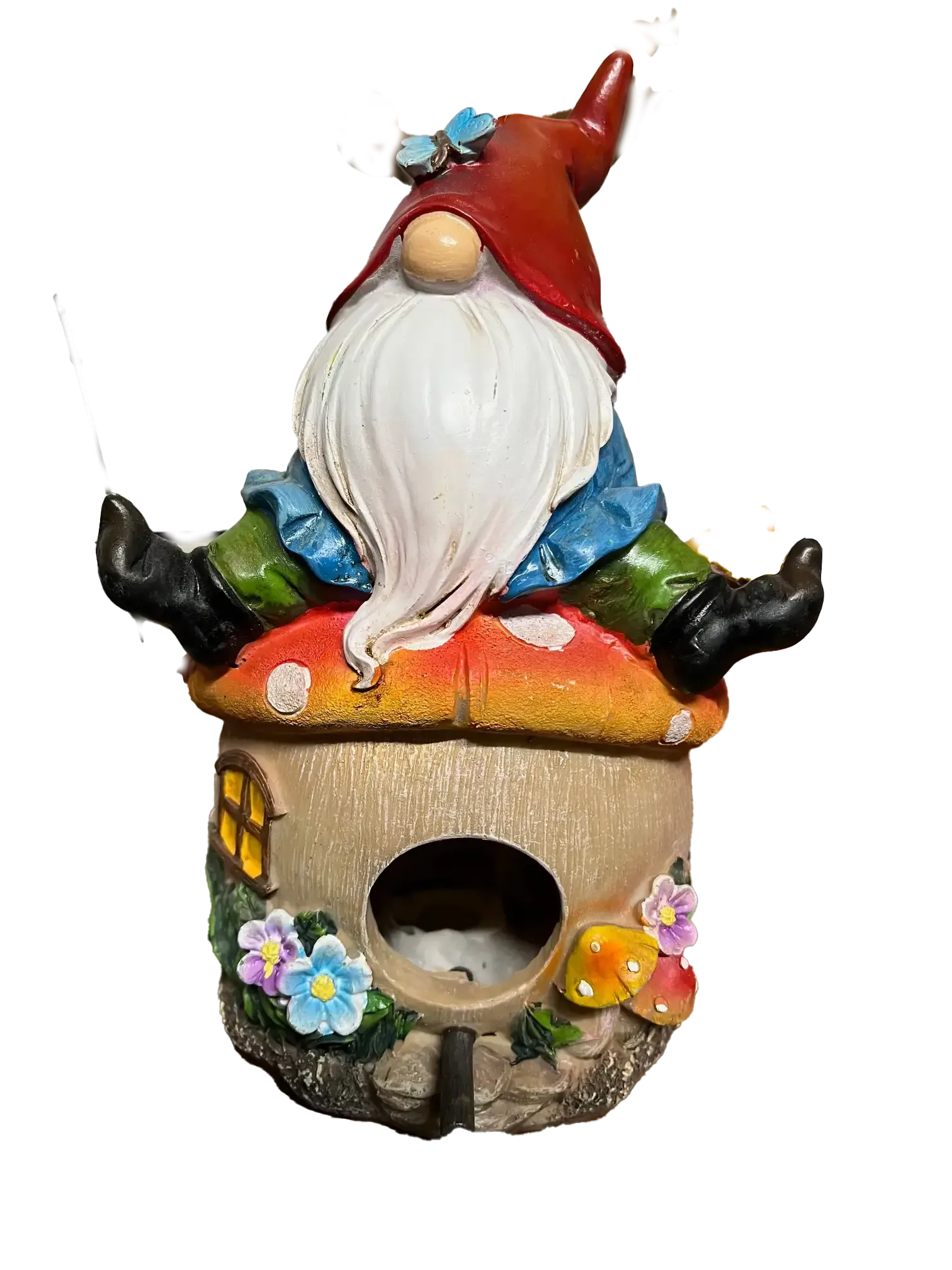 Gnome on a Mushroom House