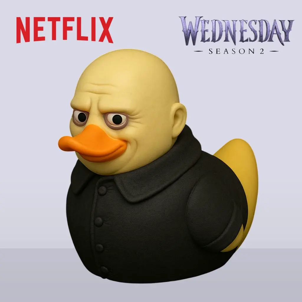 Fester addams Duck - Wednesday season 2