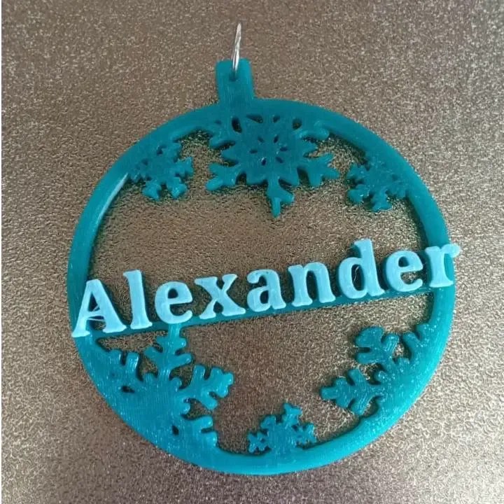 Alexander ornament Christmas
