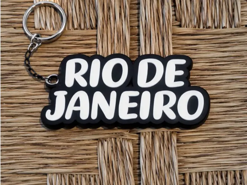 Rio De Janeiro Keychain