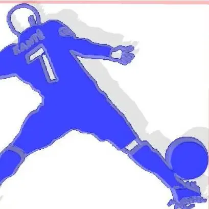 N'Golo Kanté  INTERCEPTION 3D STICKER