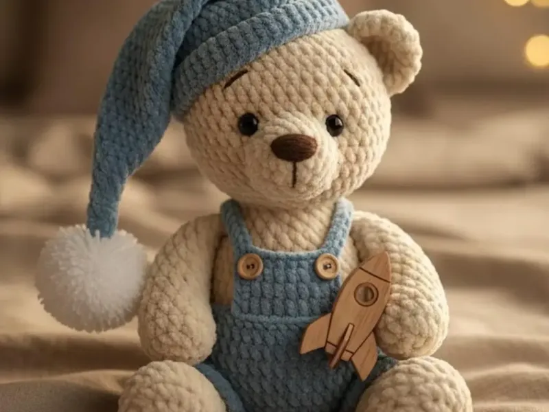crochet bear ours