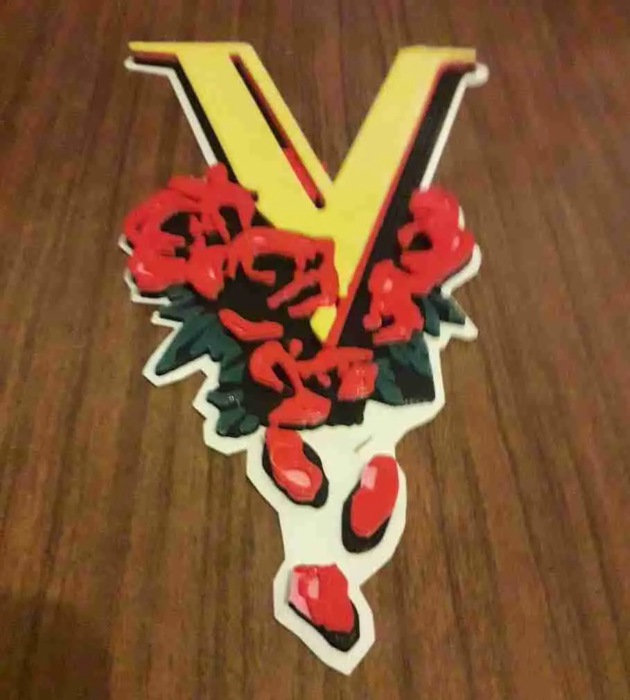 CYBERPUNK 2077 VALENTINOS GANG LOGO
