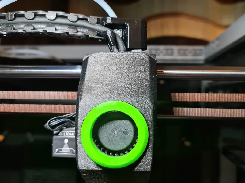 Elevador de Corrente Modificado para Creality K1 e K1 Max para Evitar a Folga da Corrente