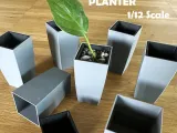 Miniature Planter 1/12 Scale-3