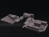 Grav-Barge (28mm/32mm scale)-4