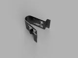Car clip (Fastening clip for C-pillar trim Mercedes Benz)-1