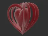 heart spin keychain-2