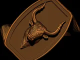 Bull Textured Ring-6