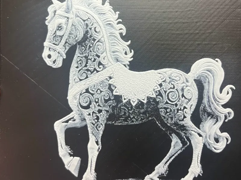 BW ArtDec Paard Hueforge 200x200