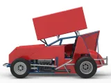 Winged Sprint car Version 2 Scale 1:25-4